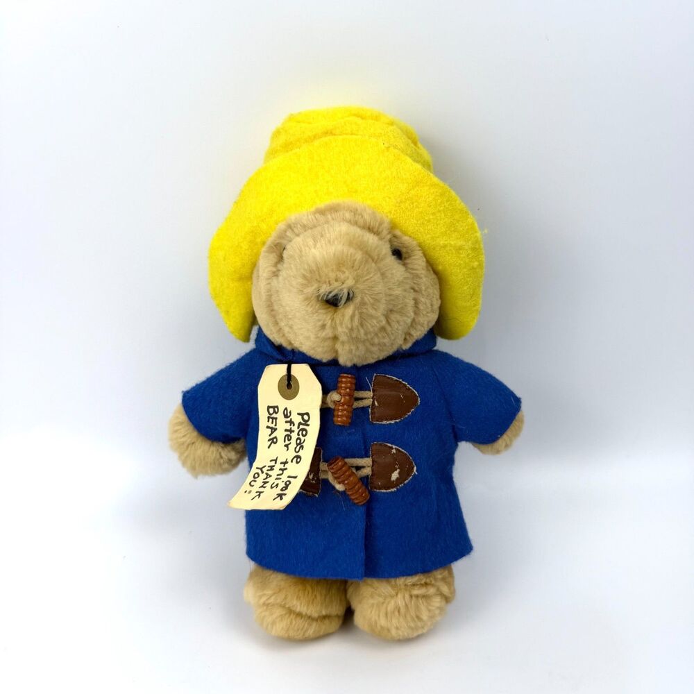 Vintage Paddington Bear Plush by Kids Gifts Sears Exclusive 1993 Stuffed Animal
